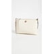 thumbnail image 2 of Bandolera Tory Burch Mercer de piel granulada, color crema, 2 of 6
