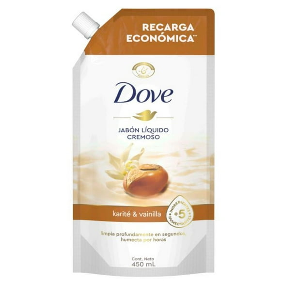 Jabón Líquido Dove Doypack, 450 ml