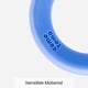 thumbnail image 5 of Mordedor para bebés Comotomo Silicone Blue, 5 of 6