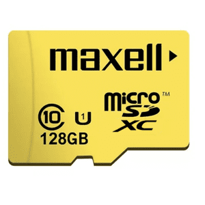 Tarjeta De Memoria Micro Sd Maxell 128Gb 90Mb/S Clase 10 Con Adaptador