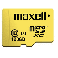Tarjeta De Memoria Micro Sd Maxell 128Gb 90Mb/S Clase 10 Con Adaptador