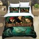 thumbnail image 1 of Pirates of the Caribbean Bedding Set,Single Twin Full Queen King Size, 3D Gothic Skull Duvet Cover,Adult Kid Bedroom Bedding Set Bed Sheets, 1 of 5