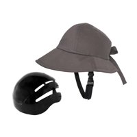 Ioensy - Casco De Bicicleta Con Absorción De Impactos Para Adultos, Unisex, Para Uso Diario, Color Gris