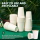 thumbnail image 3 of Vaso desechable de papel CELLURA 12 oz – Pack de 100 unidades, 3 of 8