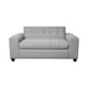 thumbnail image 1 of Sofa Dos Cuerpos Brazo Redondo Lino Gris Claro, 1 of 3