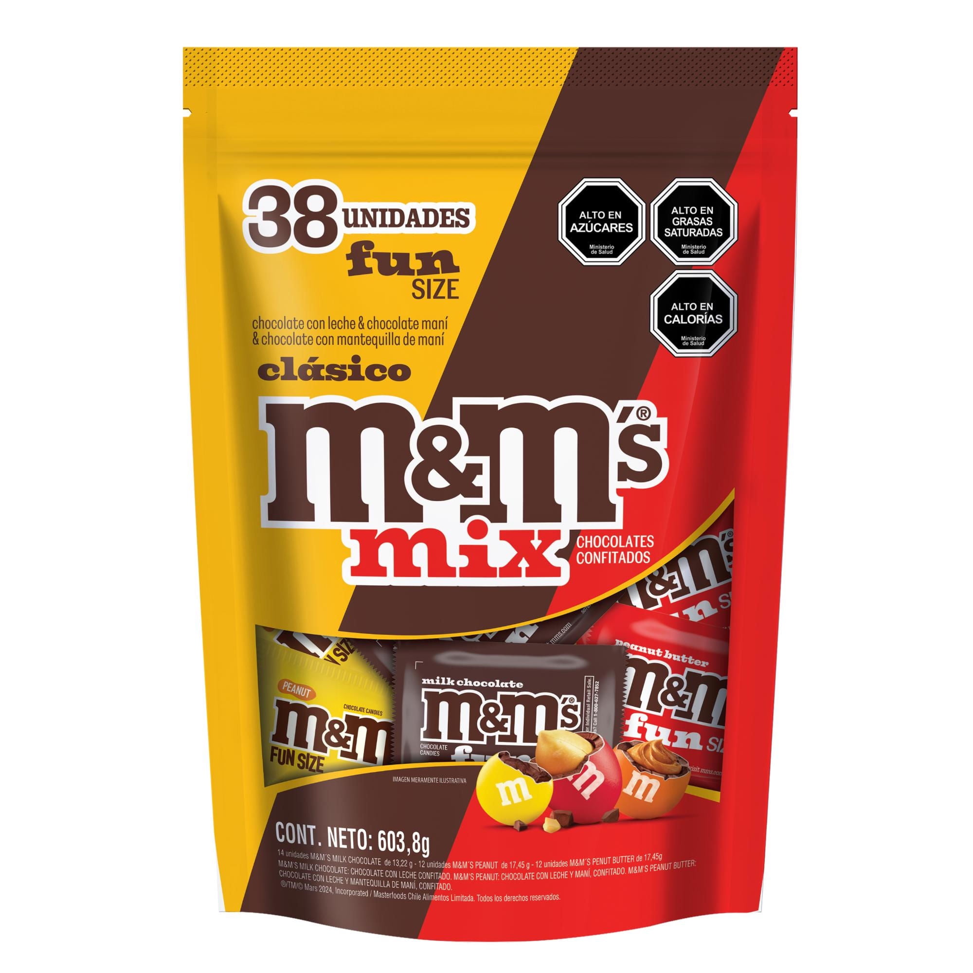 Chocolate Con Leche Mix 603,8 g M&M'S