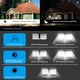 thumbnail image 5 of Lámpara solar para exteriores con iluminación exterior, 120 LED, luz exterior 270° Superhelle Lámpara solar para exteriores LED IP65, luz solar de 3 modos con cable de 16,5 pies [Energieklasse A+++], 5 of 7