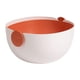 thumbnail image 2 of Canasto De Drenaje De Frutas, Colador, Canastos De Almacenamiento De Alimentos Desmontables Para El Hogar, Cocina, Naranja, 2 of 3