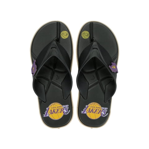 Sandalia Hombre Negro/Azul Lakers Shot Nba Rider