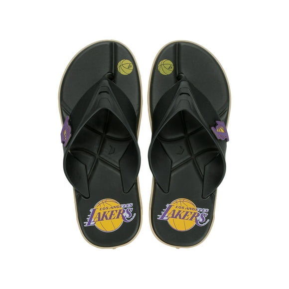 Sandalia Hombre Negro/Azul Lakers Shot NBA Rider