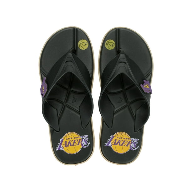 Sandalia Hombre Negro/Azul Lakers Shot NBA Rider