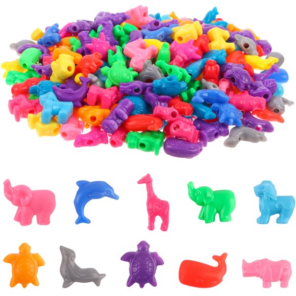 Cuentas de Manualidades Droutti 400 piezas Forma Animal 2,5 cm