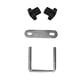 thumbnail image 2 of Abrazadera De Perno En U Para Caja De Techo, Repuestos, Práctico Accesorio Para Equipaje De Techo, Ancho Interior De 6 Cm, 2 of 5