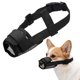 thumbnail image 1 of Bozal para Perros Uxcell, Bozal de Malla Suave Ajustable Anti Mordeduras (Negro, XL), 1 of 7