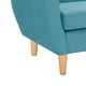 thumbnail image 3 of Sofa Bote 1c Felpa 05 Turquesa, 3 of 6