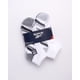 thumbnail image 2 of Pack De 6 Calcetines Quarter Para Hombre Tallas 6 12 5 Color Blanco, 2 of 7