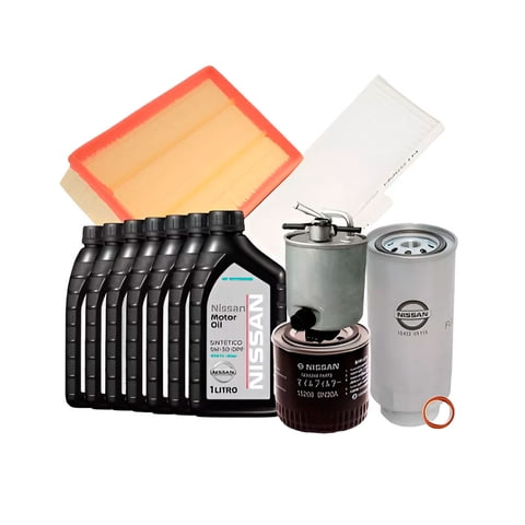 Kit Filtros Y Aceite Nissan Navara Euro 5 Diesel - Original