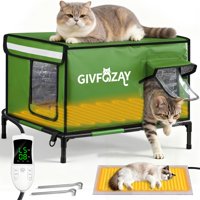 Tela Oxford 900D Givfozay De Cat House Para Uso Exterior