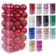 thumbnail image 1 of Adornos navideños irrompibles, bolas de árbol, colgantes, para bodas, fiestas de Halloween (paquete de 36 unidades) (4 cm/1,5''), 1 of 6