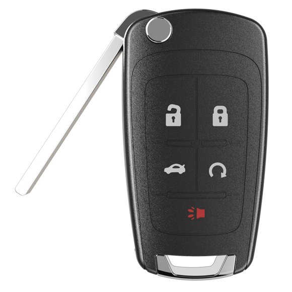 Llavero automático VOFONO con 5 botones abatibles para Chevy 2010-2019