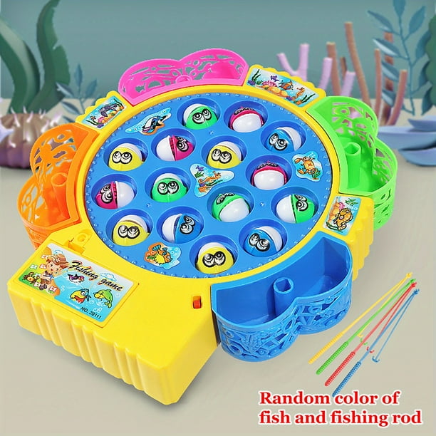 Baby Early Education Toys Electric Puzzle Girl Boy Kitten Fishing 2 Sets 1-3 Children 4-5-6 Years Old Children