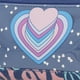 thumbnail image 5 of Estuche Xtrem Campbell 4XT Corazones Azul, 5 of 6