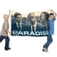 thumbnail image 2 of Paraíso Bandera impresa con temática, regalo perfecto para fanáticos, amigos y familiares, y adecuada para actividades al aire libre e interiores, decoraciones de fiesta. 90 cm × 150 cm., 2 of 6