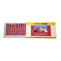Set De 12 Unidades Oil Pastels School Smart