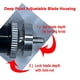 thumbnail image 2 of Carcasa de cuchilla ajustable Deep Point para Explore Air Maker, 2 of 5