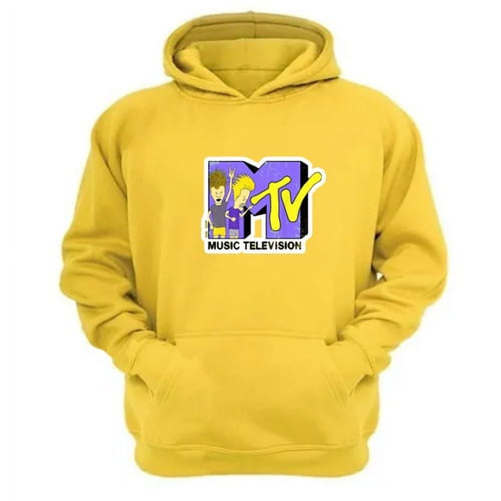 Genérico - Polerón Canguro Mtv´s Amarillo Talla S Unisex