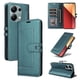 thumbnail image 5 of Premium Wallet Case for Xiaomi Redmi Note 13 Pro 4G with Card Slots & Kickstand, Flip Cover Green, 5 of 6