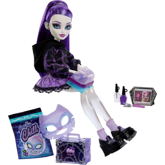Set de muñeca y accesorios Monster High Self-Scare Secrets Spectra Vondergeist