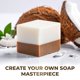 thumbnail image 3 of Base de jabón derretir y verter velona 907 g Leche de coco sin SLS/SLES, 3 of 7