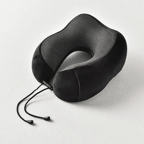 Genérico - Almohada Viscoelástica Para Viaje De Cuello Con Antifaz Regalo