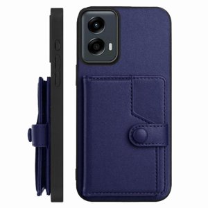Foxdock Funda Para Motorola Moto G 5G 2024 Con Bloqueo Rfid - Diseño Elegante Con Cierre De Botón