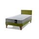 thumbnail image 2 of Cama Europea Zen Best 1.5 Plaza Colchon Resortes Base Dividida + Respaldo Tela Pistacho, 2 of 7