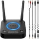 thumbnail image 1 of Transmisor Bluetooth 1Mii B06TX TV 5.3 Doble Antena aptX, 1 of 3