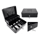 thumbnail image 2 of Caja organizadora de dinero negra con llave de seguridad, 2 of 3