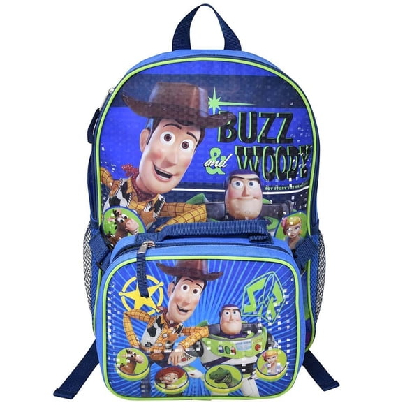 Mochila Fast Forward 41 cm Conjunto Toy Story con Bolsa de Almuerzo