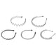 thumbnail image 1 of diademas unisex de metal negro con ondas en espiral para hombre y mujer, accesorios para el cabello, 1 of 6