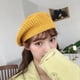 thumbnail image 4 of Boina sombreros Mujeres primavera otoño sombrero francés niñas sólido Colo Otoño Invierno boina sombrero para mujeres sombrero plano Gora boinas de fieltro, 4 of 6