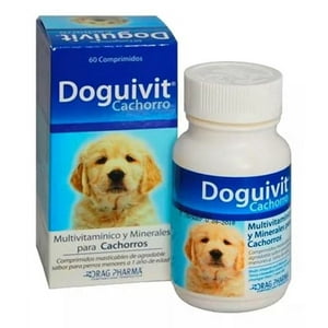 Doguivit - Suplemento Multivitamínico Y Mineral Para Cachorro - X 60 Comprimidos Masticables