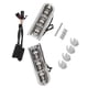 thumbnail image 1 of Saddlebag LED Inserciones De Soporte De Luz Para FLTUSE 2014, Más Posteriormente, Chrome Black, 1 of 5