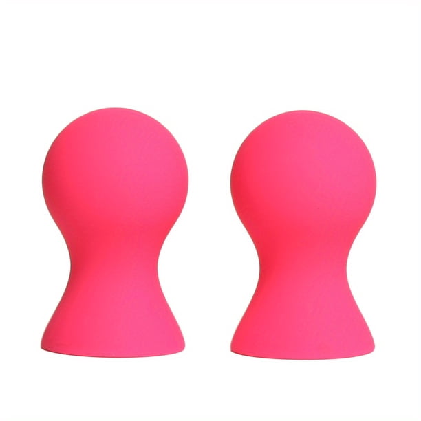 2pcs Exotic Silicone Nipple Sucker Clamps for BDSM Bondage and Breast Stimulation - Sex Toys for Women and Men