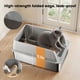 thumbnail image 4 of Caja de arena TIUUBT 57x37x28 cm de acero inoxidable con tamiz, 4 of 6