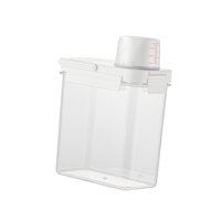 Magideal - Contenedores De Cereales Japoneses, Organización De Despensa Con Asa, Contenedor De Arroz, Contenedor De Almacenamiento De Harina Para Azúcar Y Harina 2750Ml