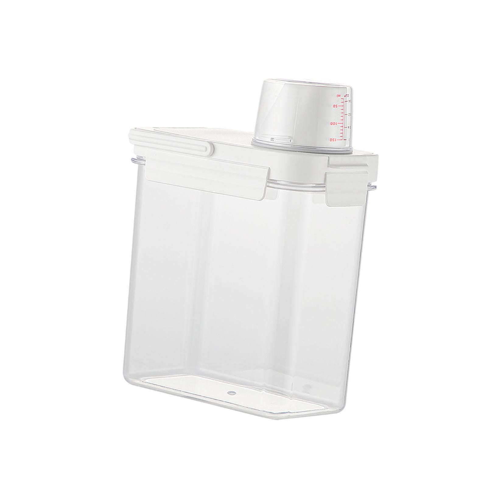 Magideal - Contenedores De Cereales Japoneses, Organización De Despensa Con Asa, Contenedor De Arroz, Contenedor De Almacenamiento De Harina Para Azúcar Y Harina 2750ml