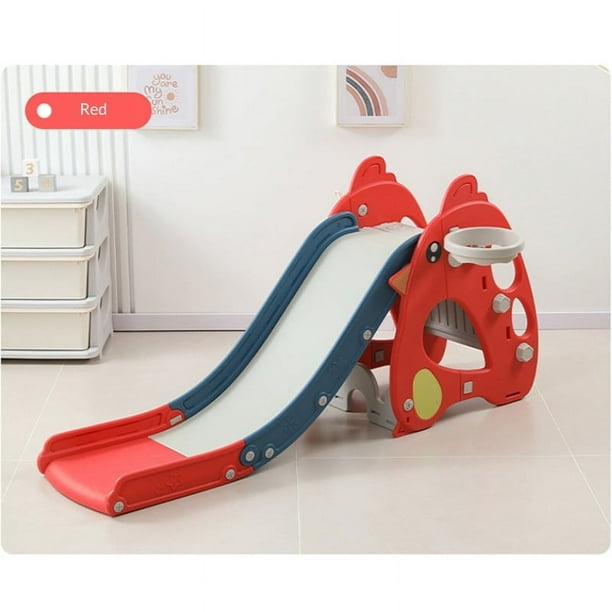 Children's Indoor And Outdoor Household With Stairs Folding Sliding Slides, Outdoor Small Kindergarten Baby Chicken Slide Toys