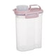 thumbnail image 1 of Contenedor De Almacenamiento De Cereales, Tarros De Almacenamiento Para Cocina, Suministros Para Hornear, Frutos Secos, 2,5 Kg, Rosa, 1 of 3