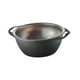 thumbnail image 2 of Canasto Coladora De Acero Inoxidable, Escurridor De Alimentos Para El Hogar, Cocina, Lavado, Arroz, Negro, S, 2 of 3